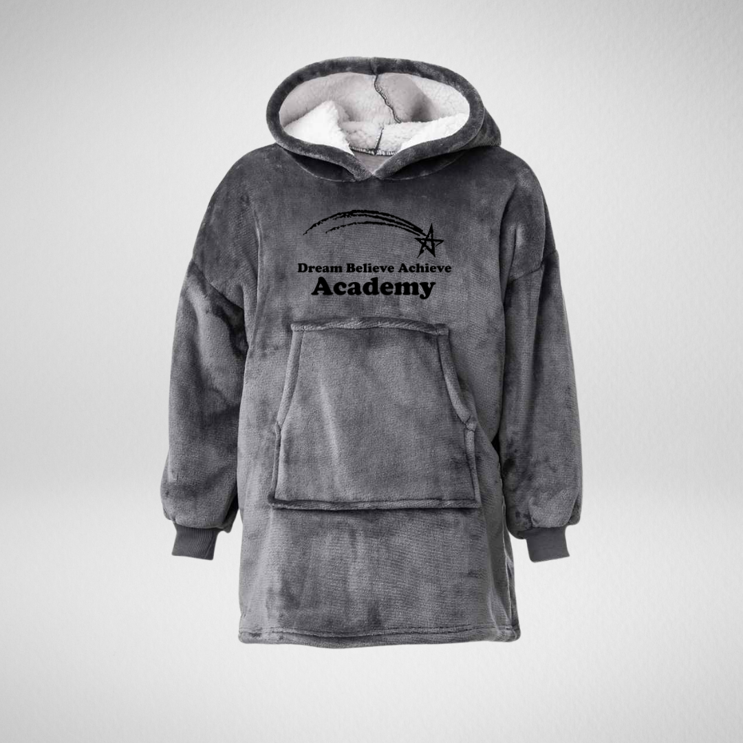 Dream Believe Achieve Academy Hooded Blanket