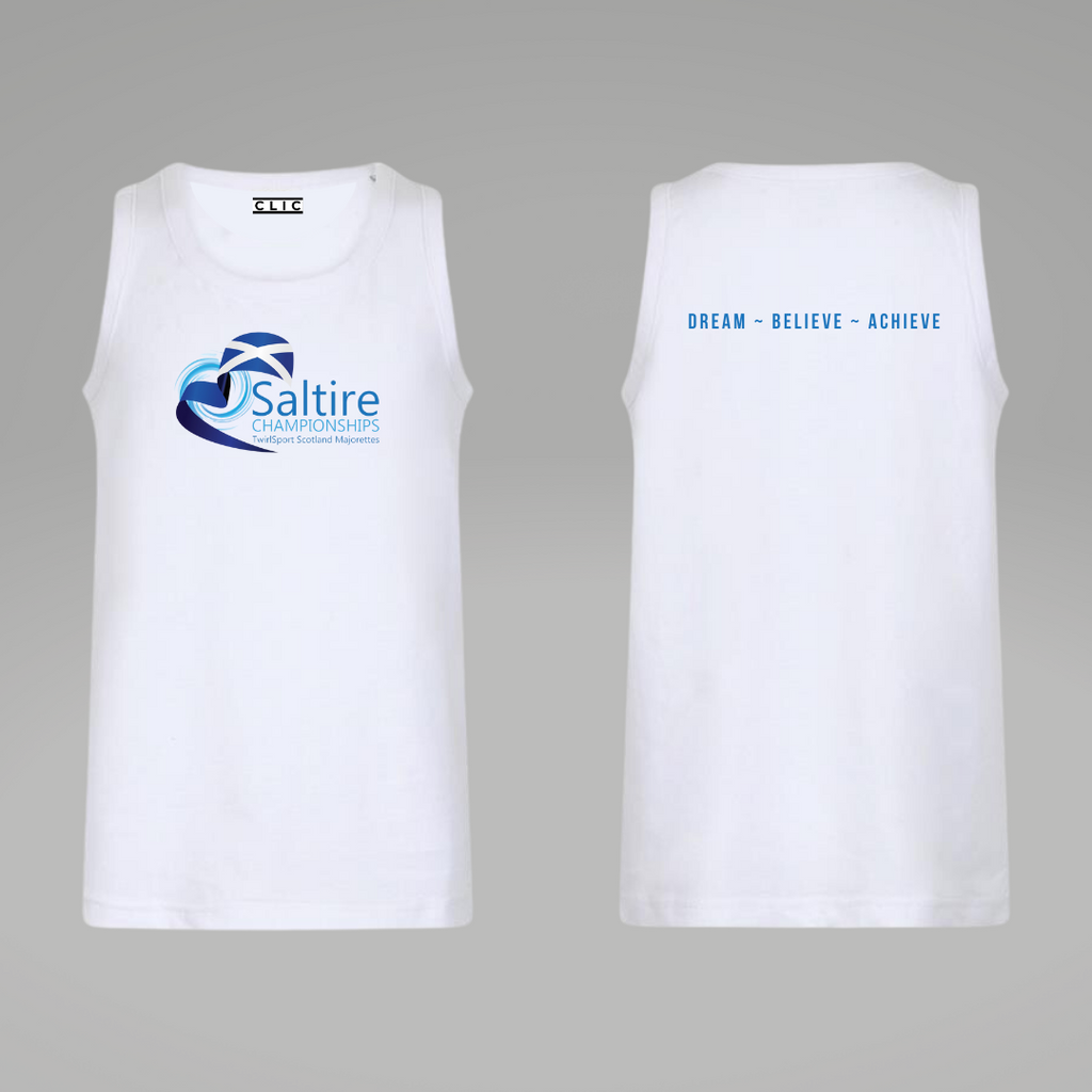 TwirlSport Scotland Majorettes Saltire Championships Sports Vest