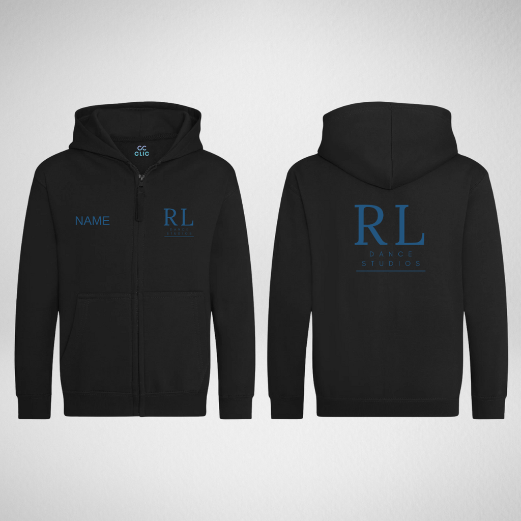 RL Dance Studios Zipped Hoodie