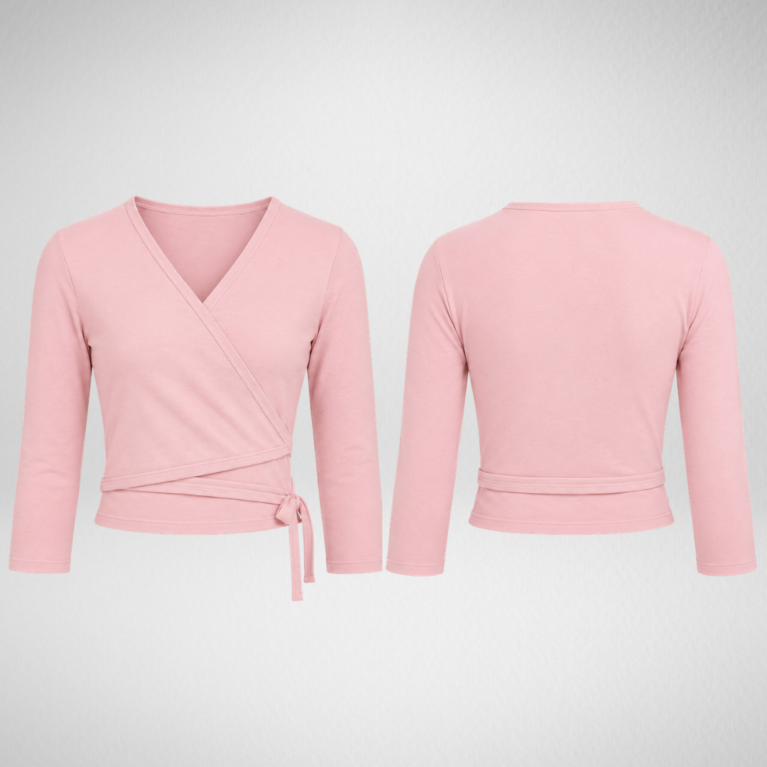 Dronfield Dance & Theatre Academy Pink Polycotton Ballet Cardigan