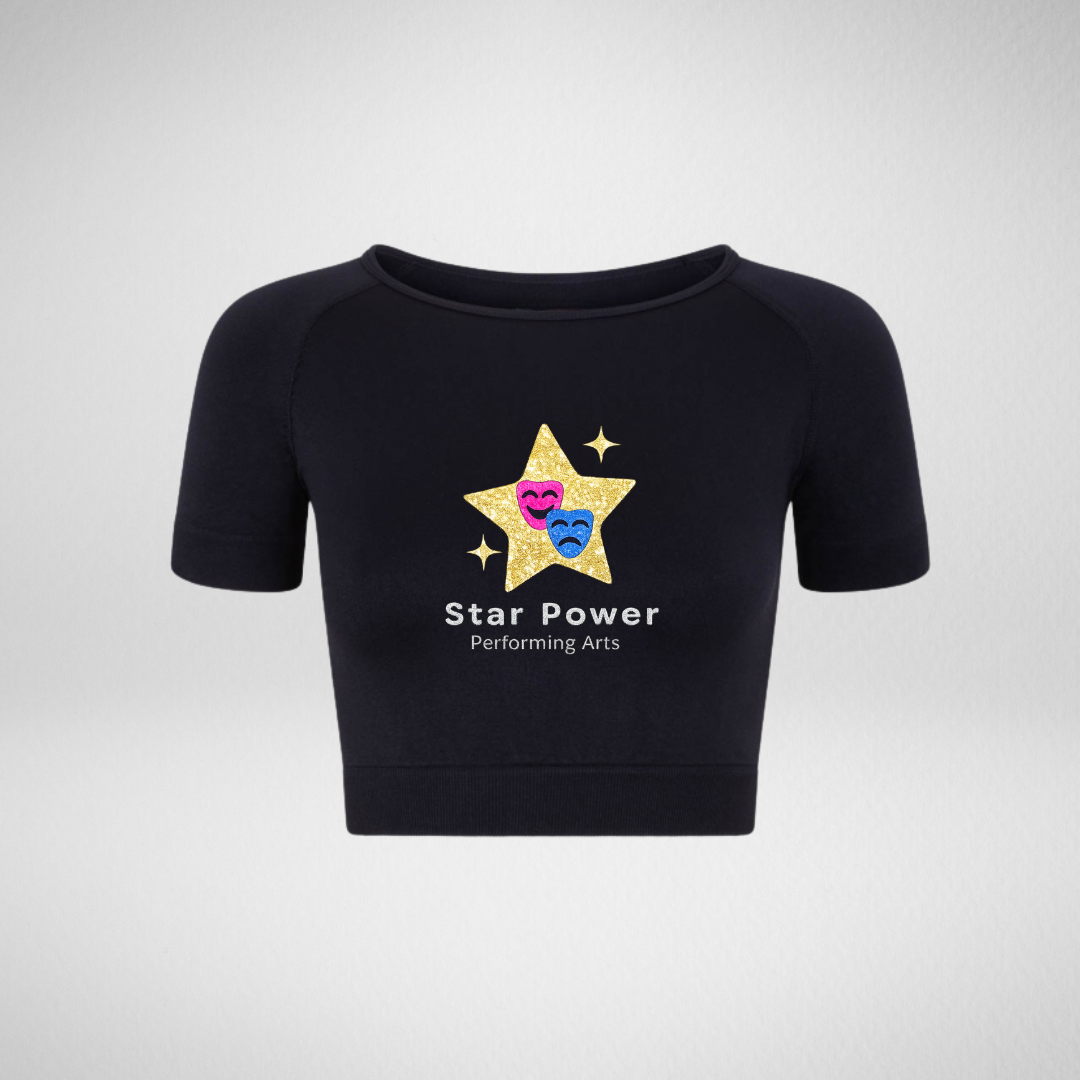 Star Power Performing Arts Activewear Crop Top