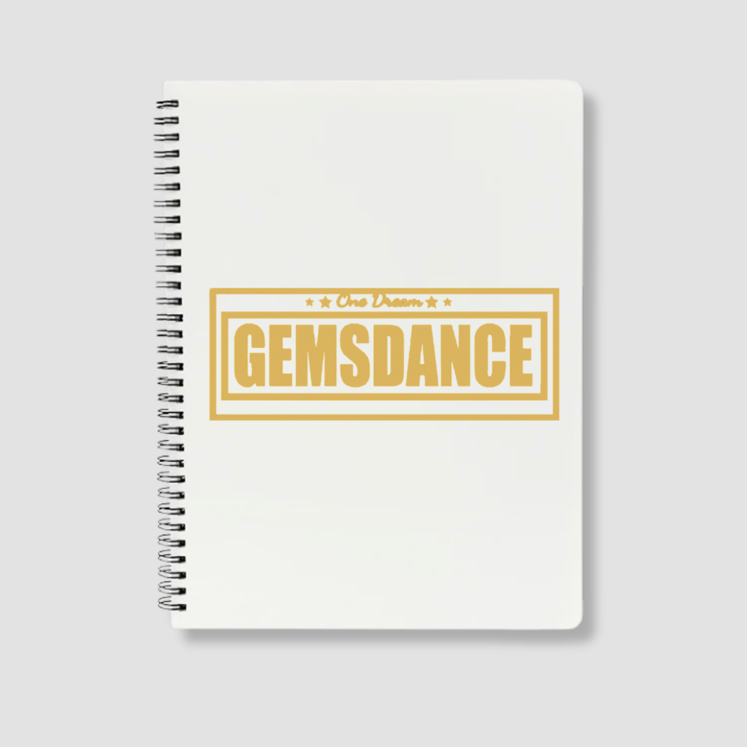 Gems Dance A4 Notepad