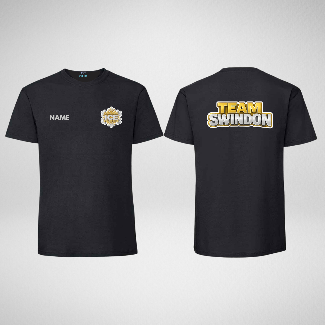 Swindon Ice Figure Club Main Range Silver T-shirt