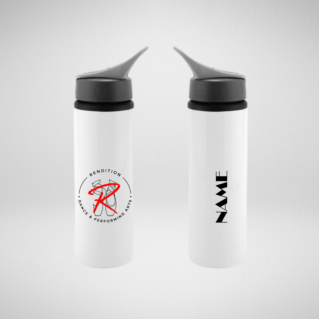 Rendition Dance School Alluminium Sports Bottle