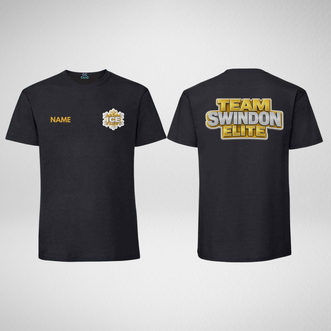 Swindon Ice Figure Club Main Range Gold T-shirt