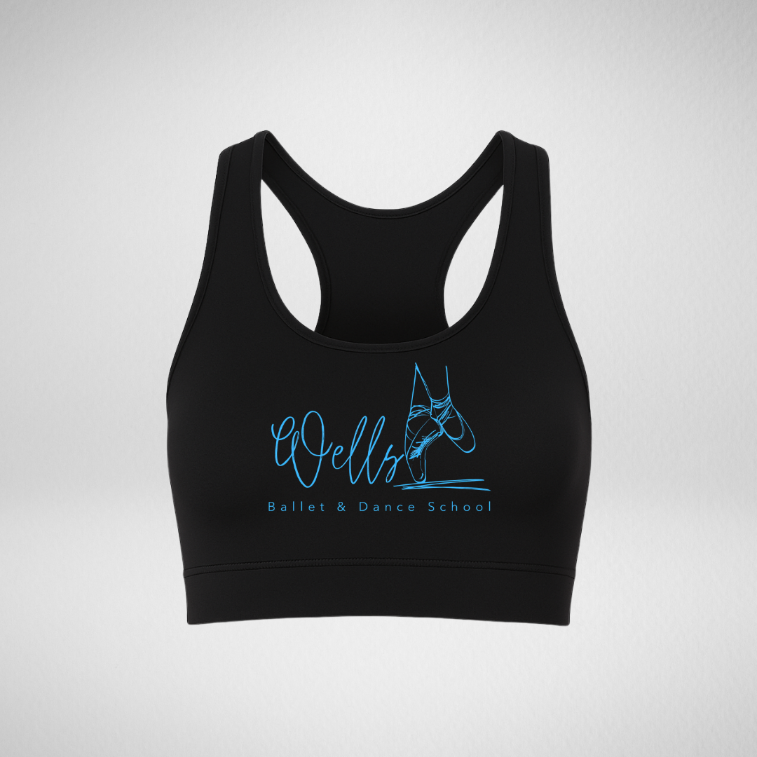 Wells Ballet & Dance School Racerback Crop Top