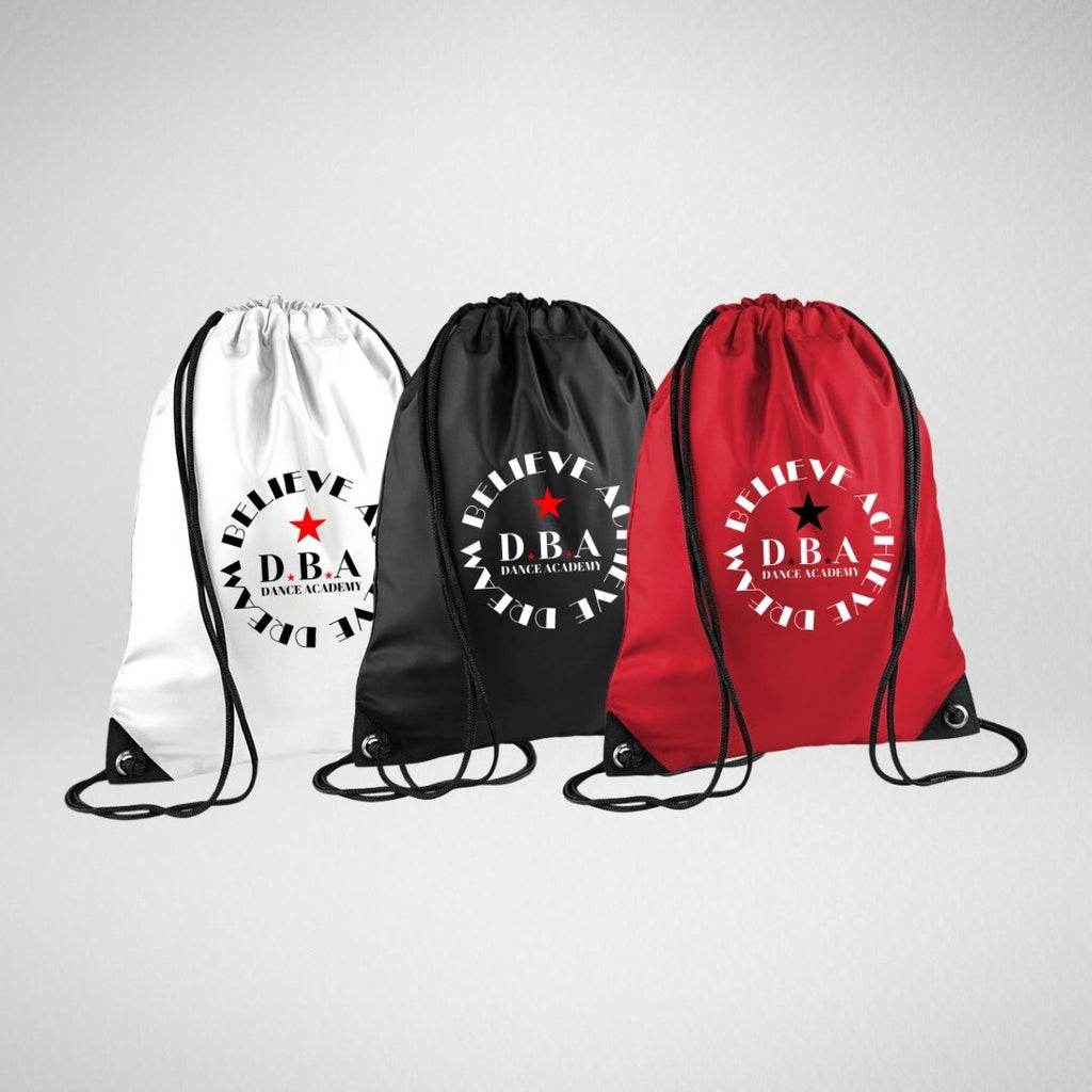 DBA Dance Academy Drawstring Bag