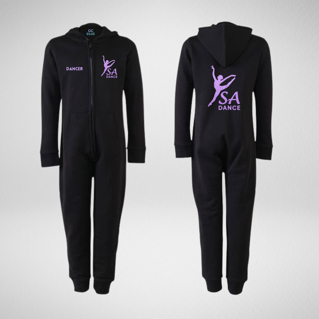 SA Dance Black Onesie