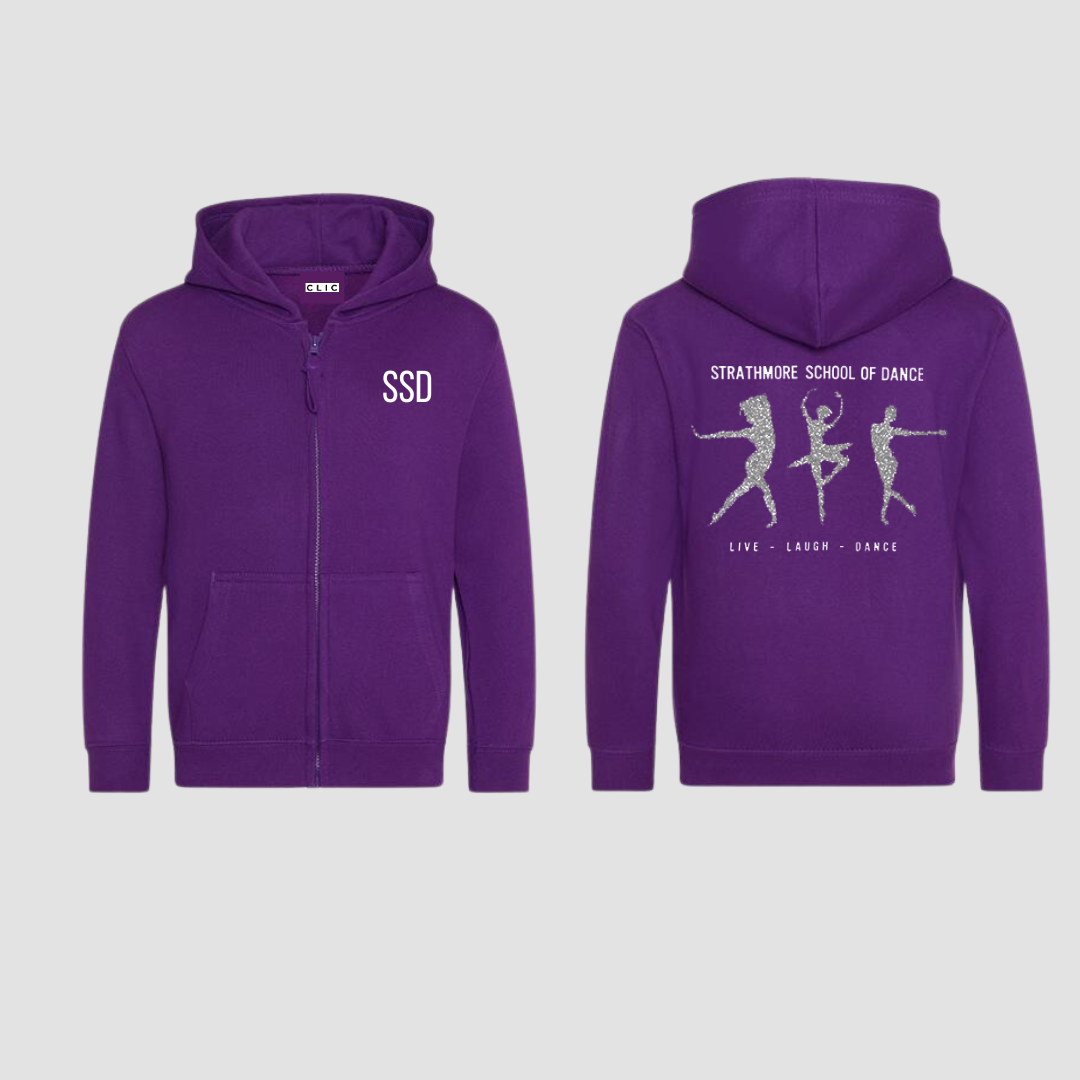 Strathmore School Of Dance Zipped Hoodie