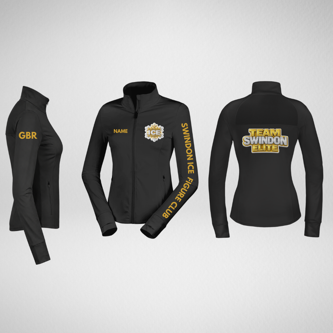 Swindon Ice Figure Club Main Range Gold Fitness Jacket