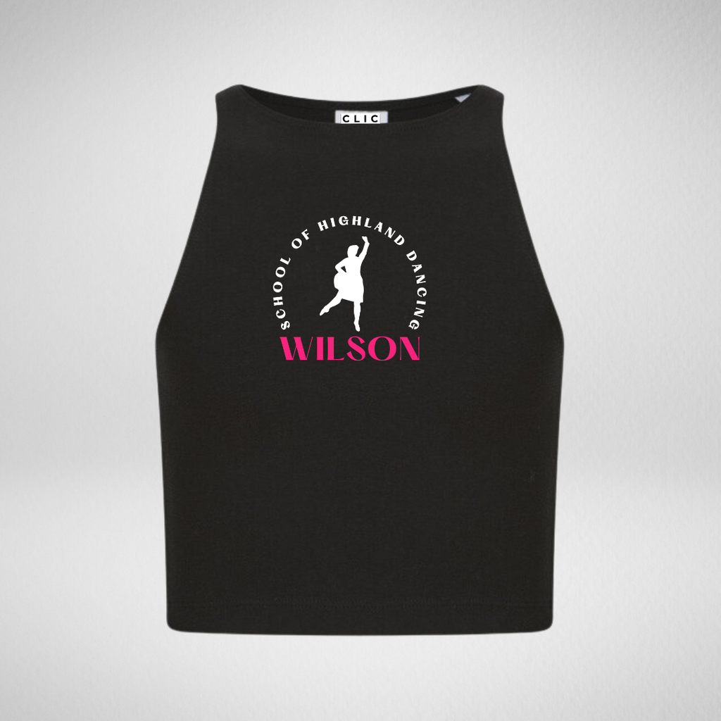 Wilson School of Highland Dancing Cropped Tank Vest