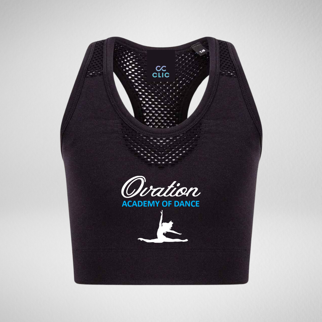 Ovation Academy Of Dance Seamless Crop Top