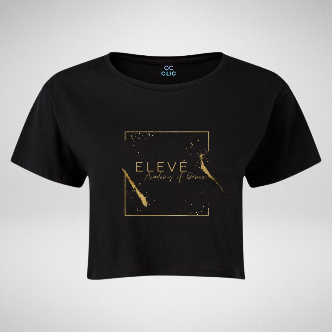 Elevé Academy Of Dance Cropped T-Shirt
