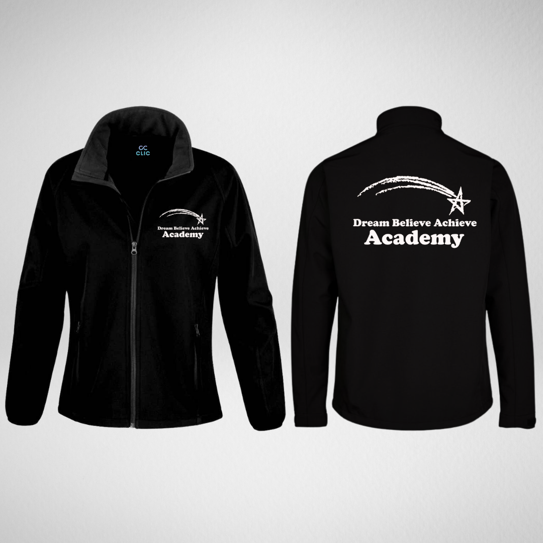 Dream Believe Achieve Academy Softshell Jacket