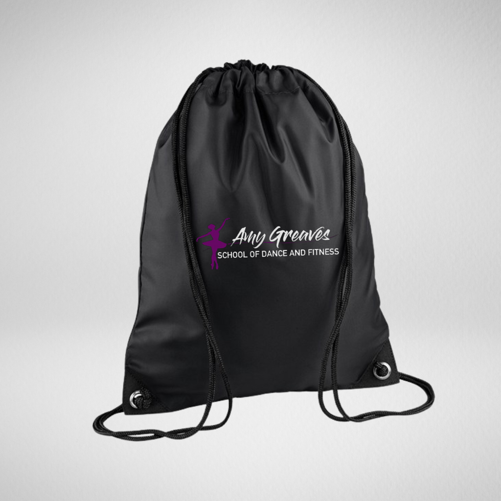 Amy Greaves School of Dance & Fitness Drawstring Bag