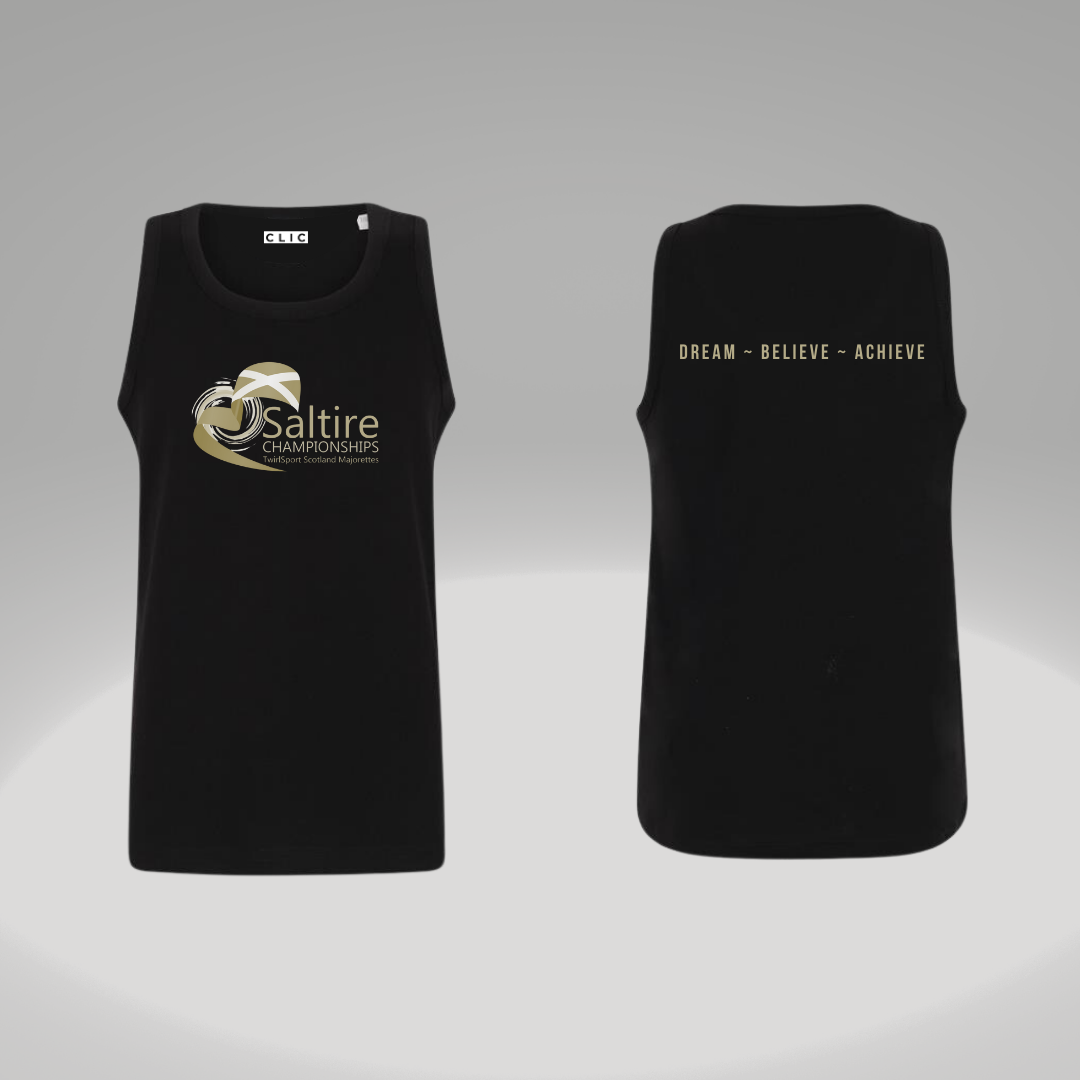 TwirlSport Scotland Majorettes Saltire Championships Sports Vest