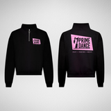 Prime Dance Cropped 1/4 Zip Sweatshirt
