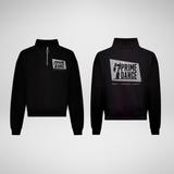 Prime Dance Cropped 1/4 Zip Sweatshirt