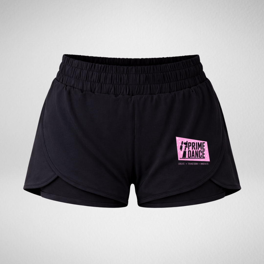 Prime Dance Layered Dance Shorts