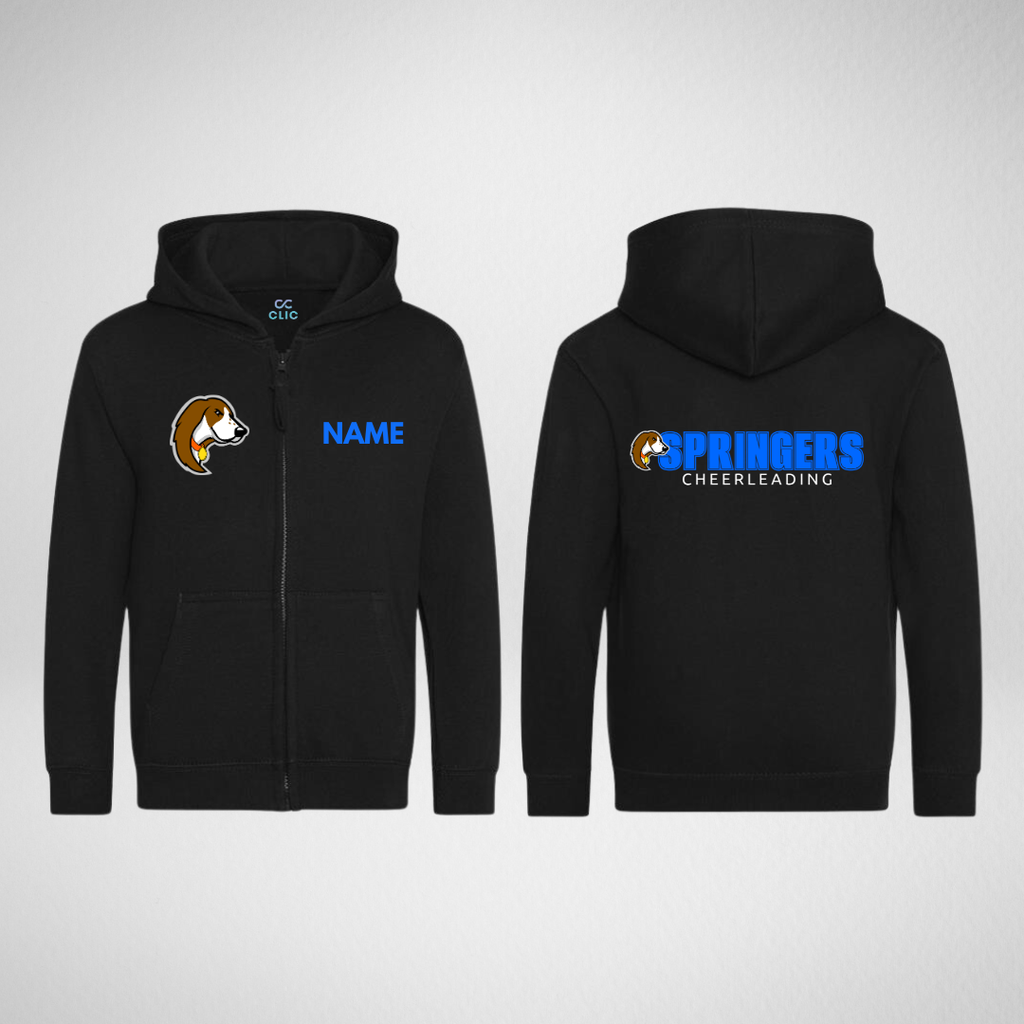 Springers Cheerleading Zipped Hoodie
