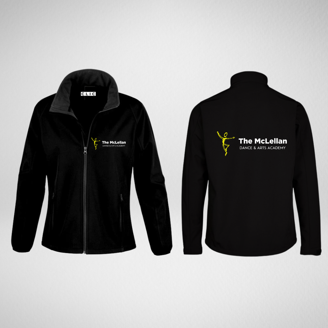 The McLellan Dance And Arts Academy Softshell Jacket