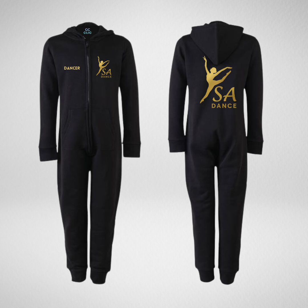 SA Dance Black Onesie