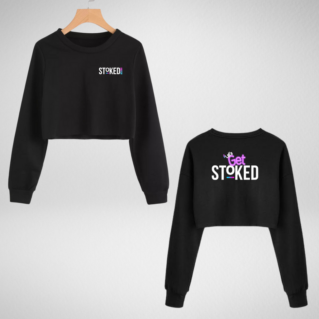 Stoked Academy Cropped Sweatshirt