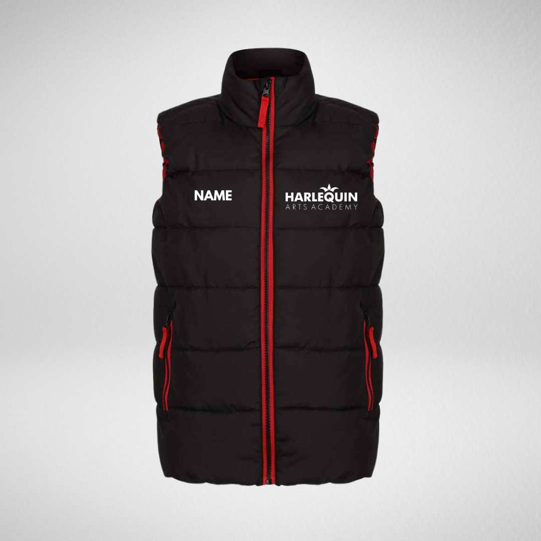 Harlequin Arts Academy Padded Gilet