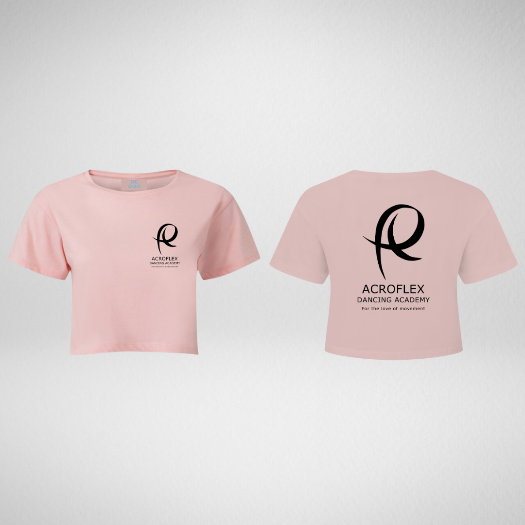 Acroflex Dancing Academy Cropped T-Shirt