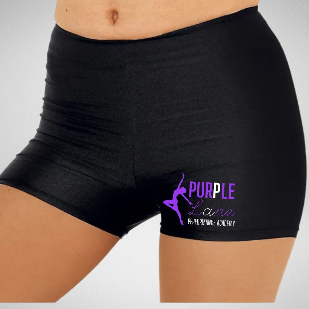 Purple Lane Performance Academy Lycra Hotpants