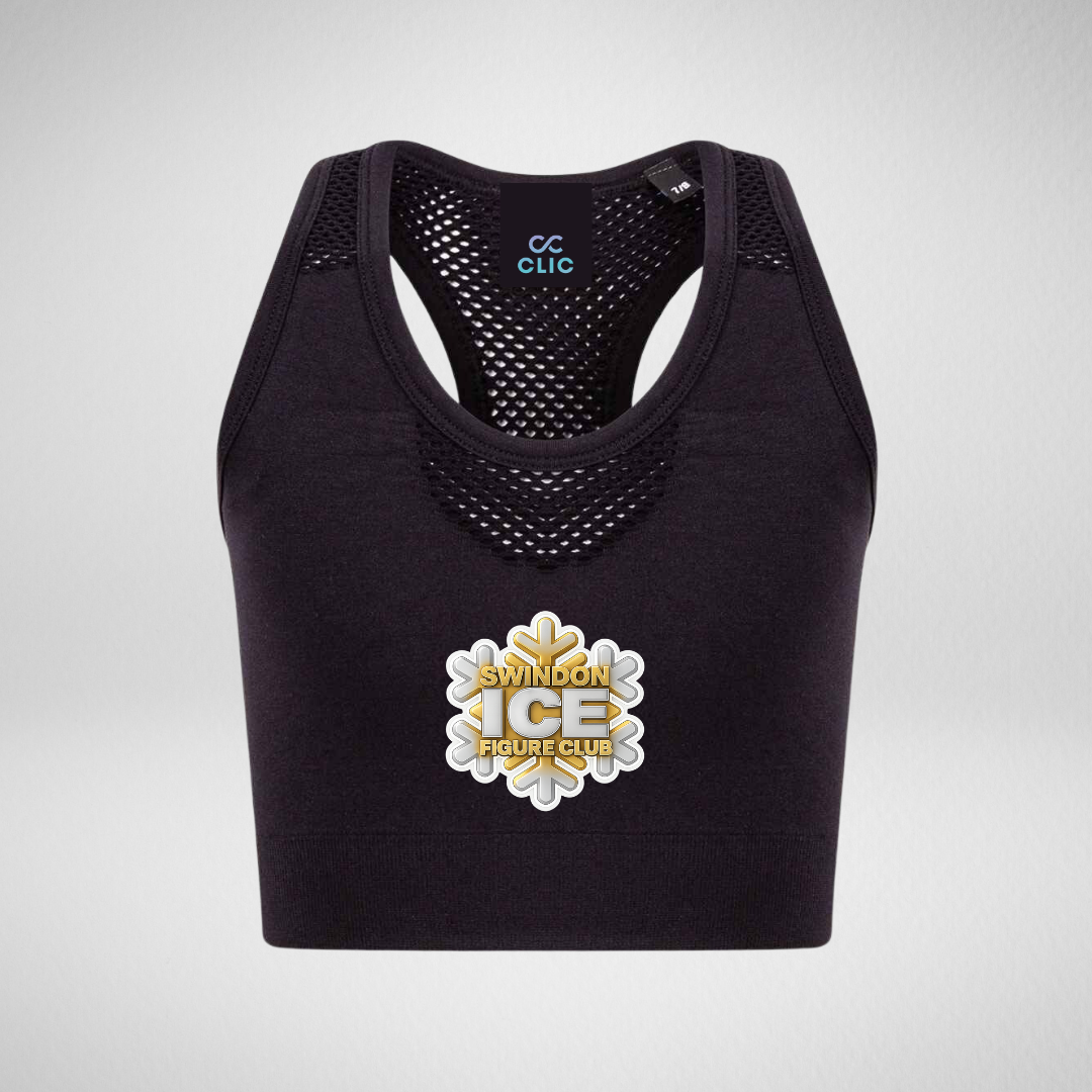 Swindon Ice Figure Club Main Range Seamless Crop Top