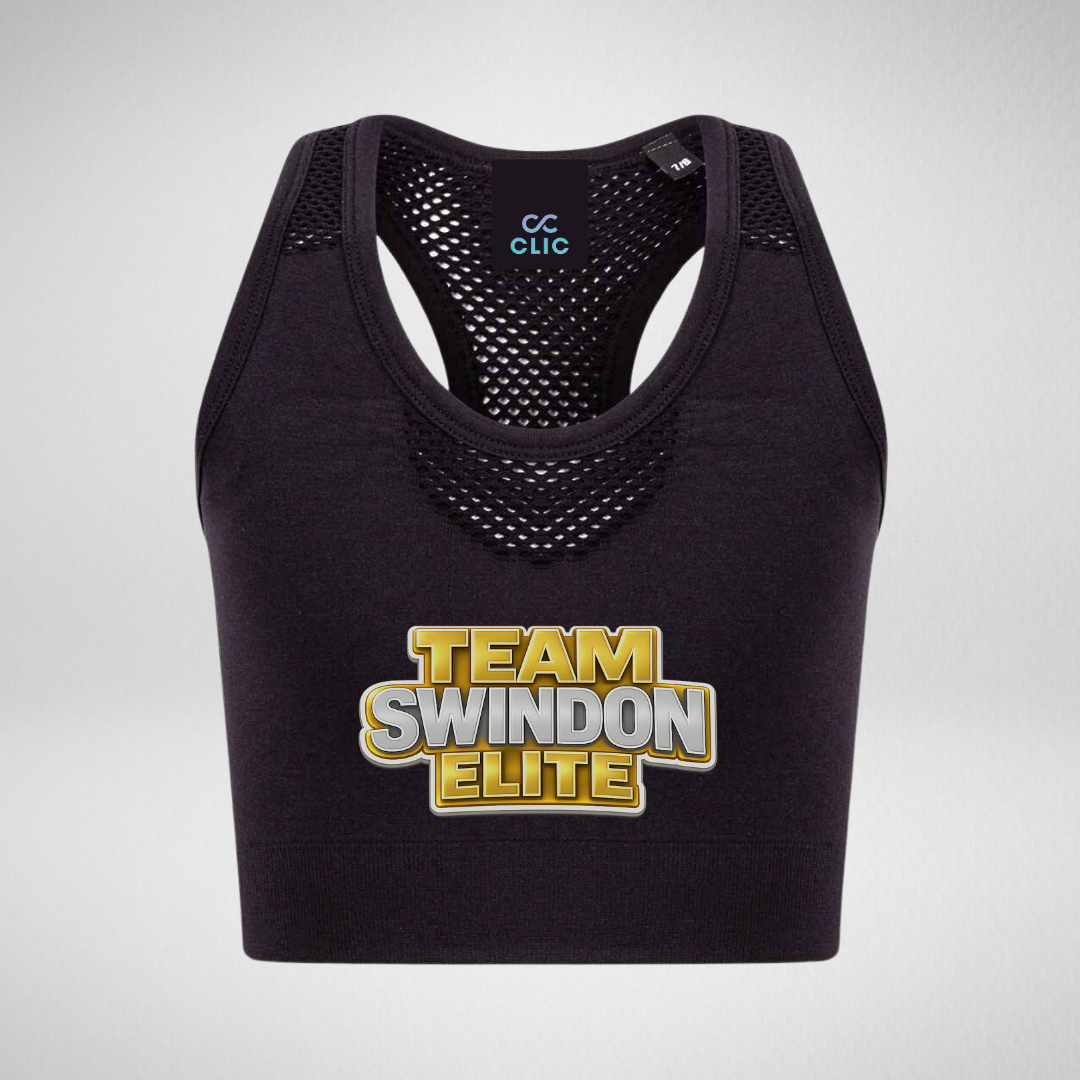 Swindon Ice Figure Club Main Range Seamless Crop Top