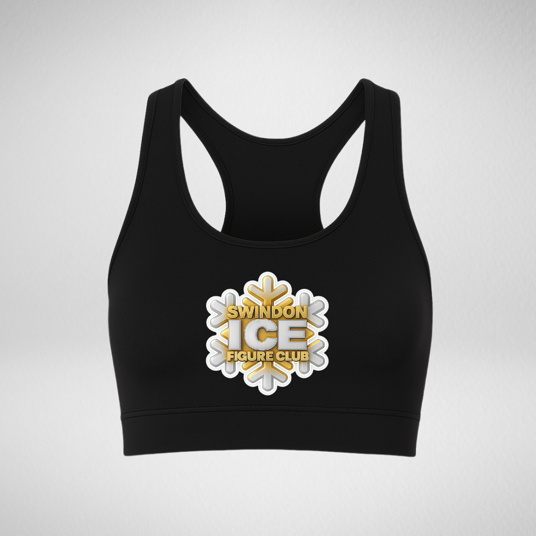 Swindon Ice Figure Club Main Range Racerback Crop Top