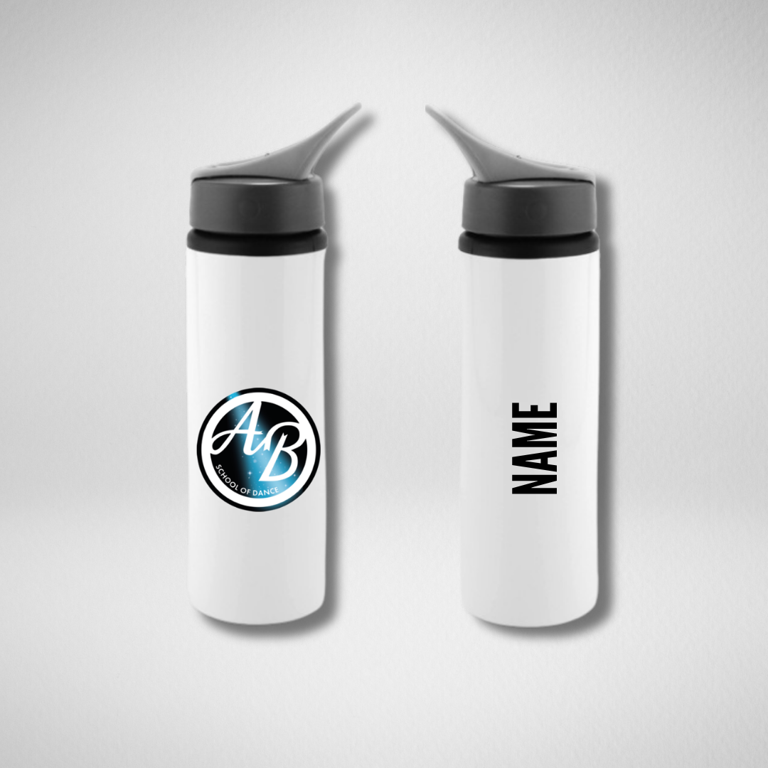 AB School Of Dance Aluminium Sports Bottle