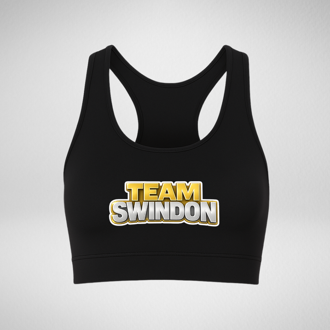 Swindon Ice Figure Club Main Range Racerback Crop Top