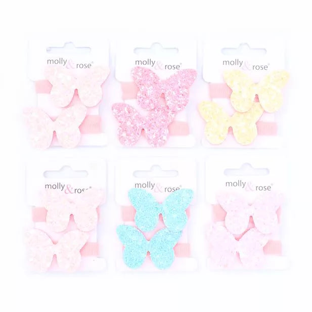 Butterfly Motif Hair Elastics