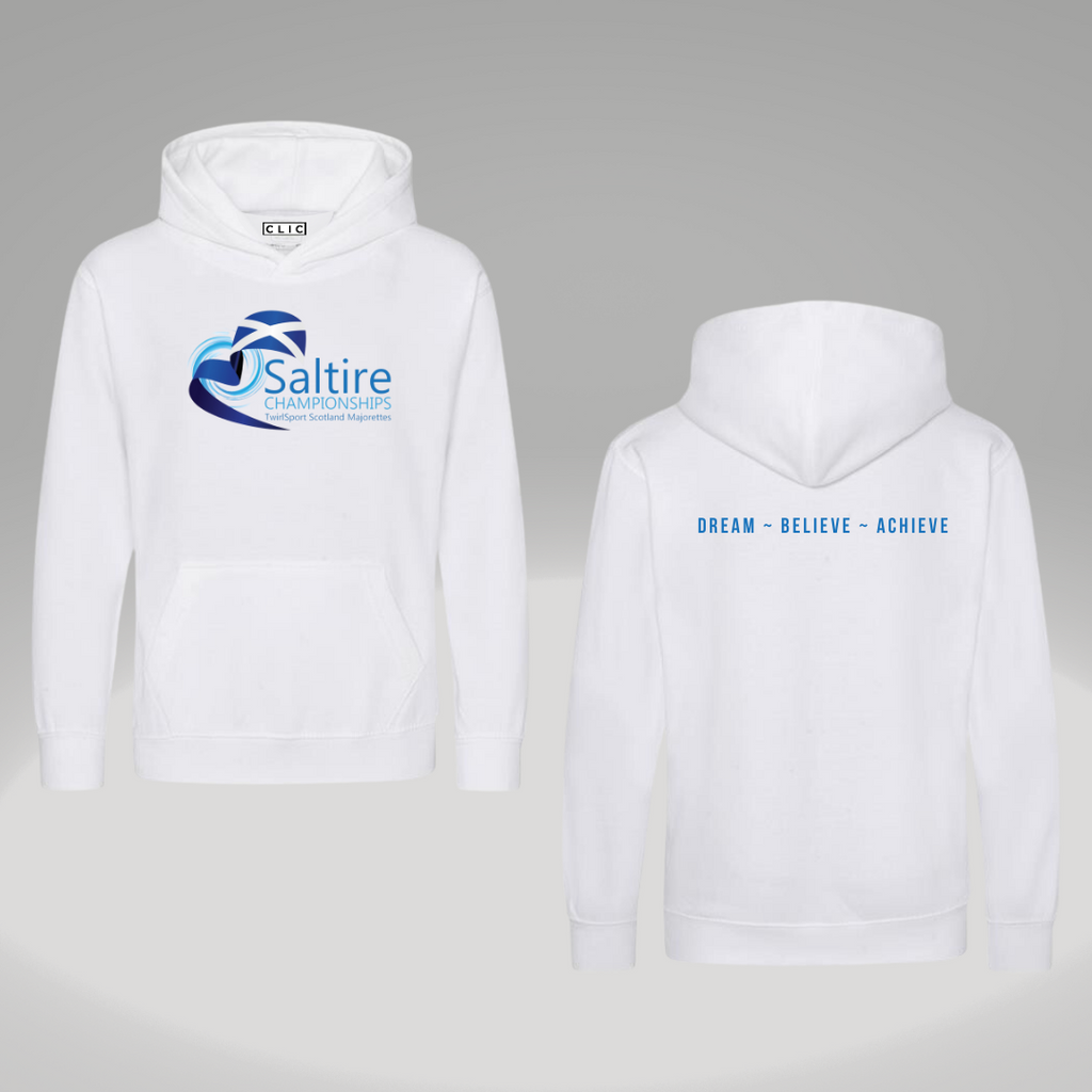 TwirlSport Scotland Majorettes Saltire Championships Pullover Hoodie