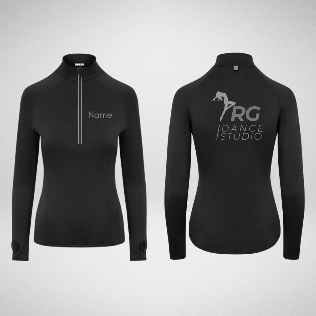 RG Dance Studio Stretch 1/4 Zip Top