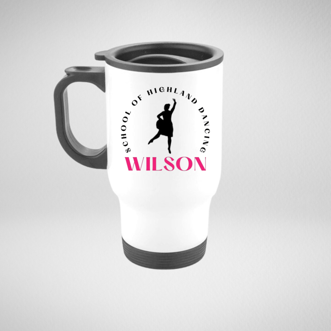 Wilson School of Highland Dancing Travel Mug