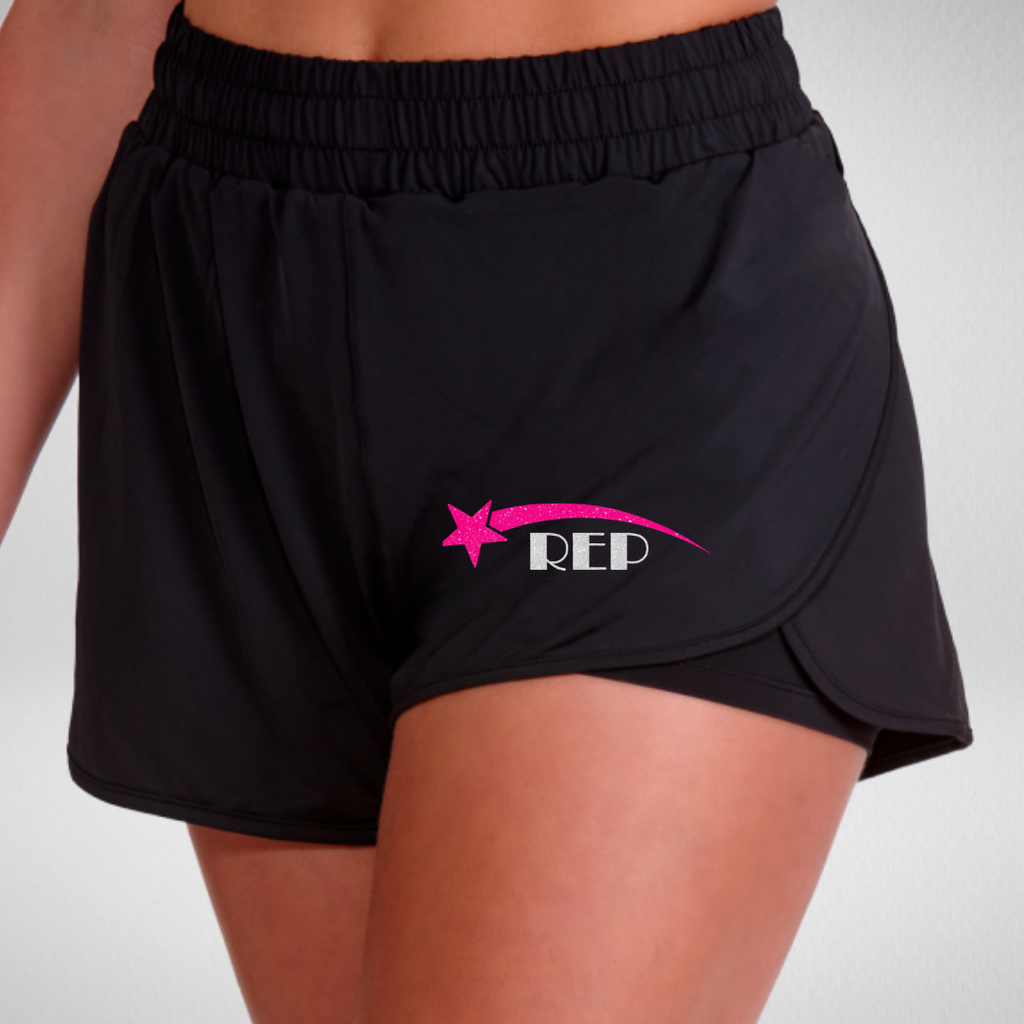 Rachel Elliott Performers Layered Dance Shorts