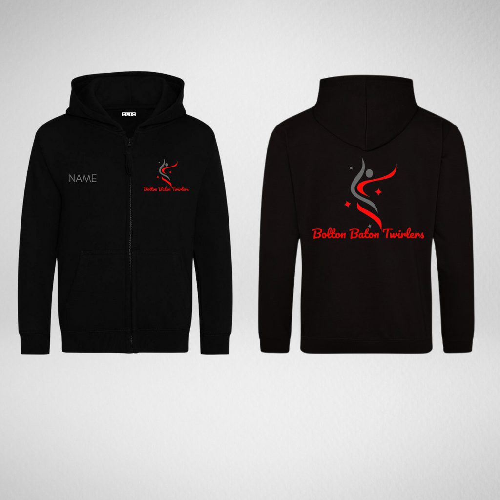 Bolton Baton Twirlers Zipped Hoodie