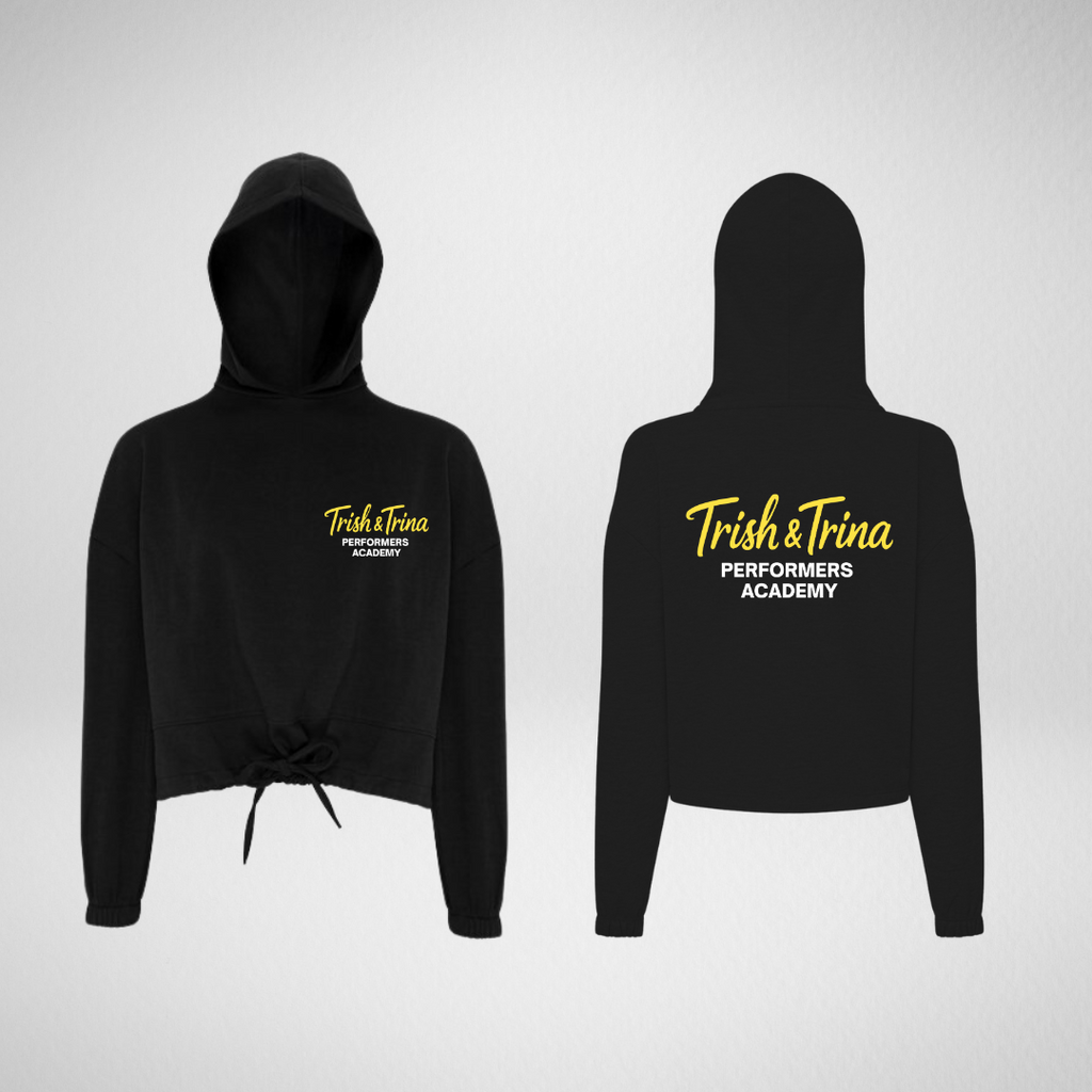 Trish & Trina Performers Academy Cropped Oversized Pullover