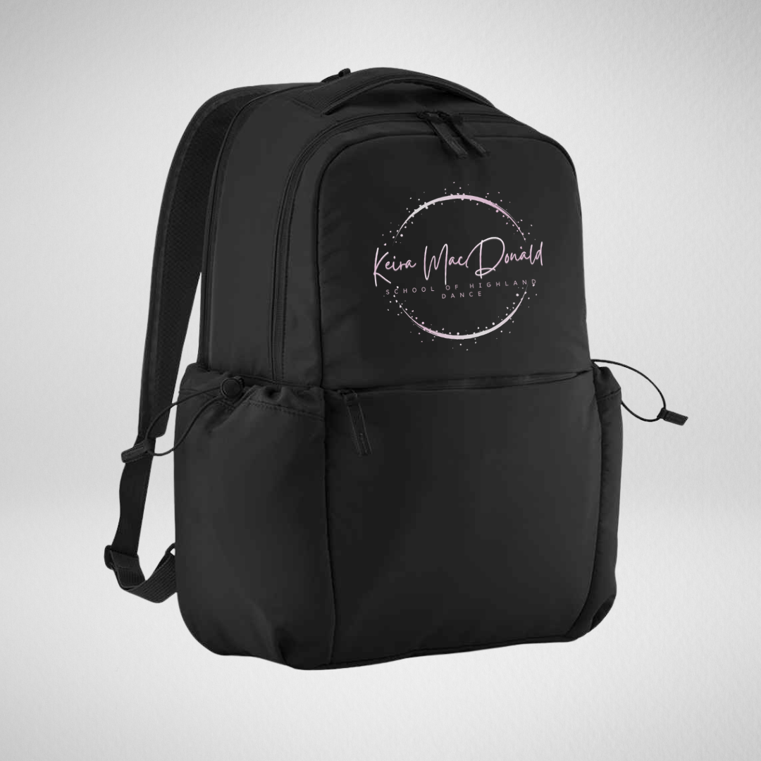 Keira MacDonald School Of Highland Dance Studio Backpack