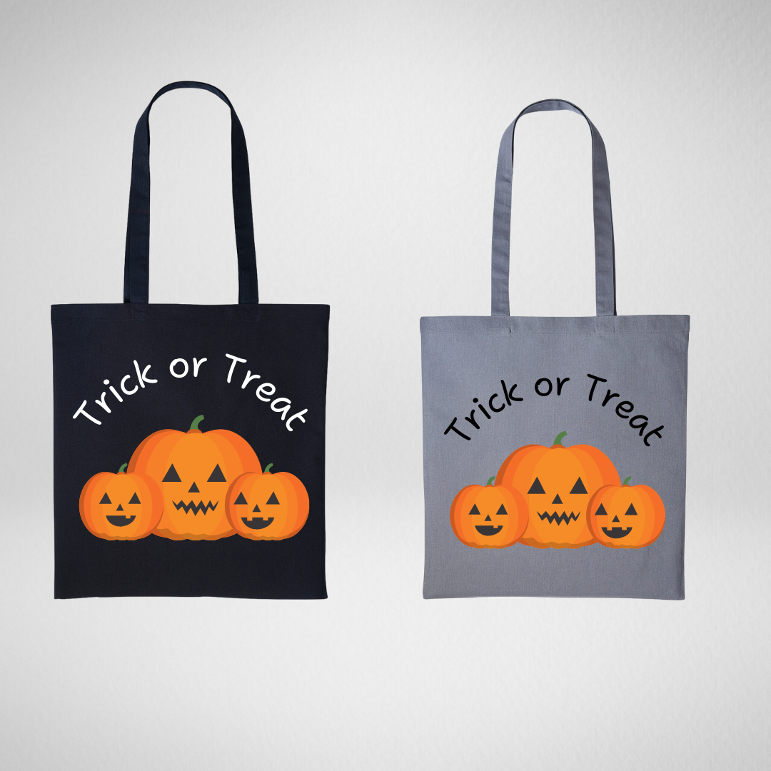 Halloween Trick or Treat Tote Bag
