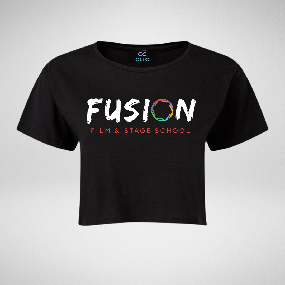 Fusion Film & Stage School Cropped T-Shirt
