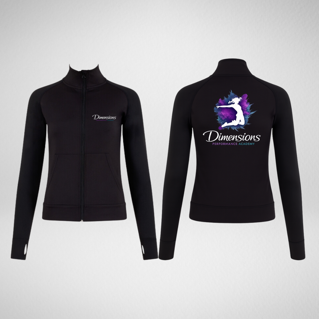 Dimensions Performance Academy Full Zip Uniform Jacket