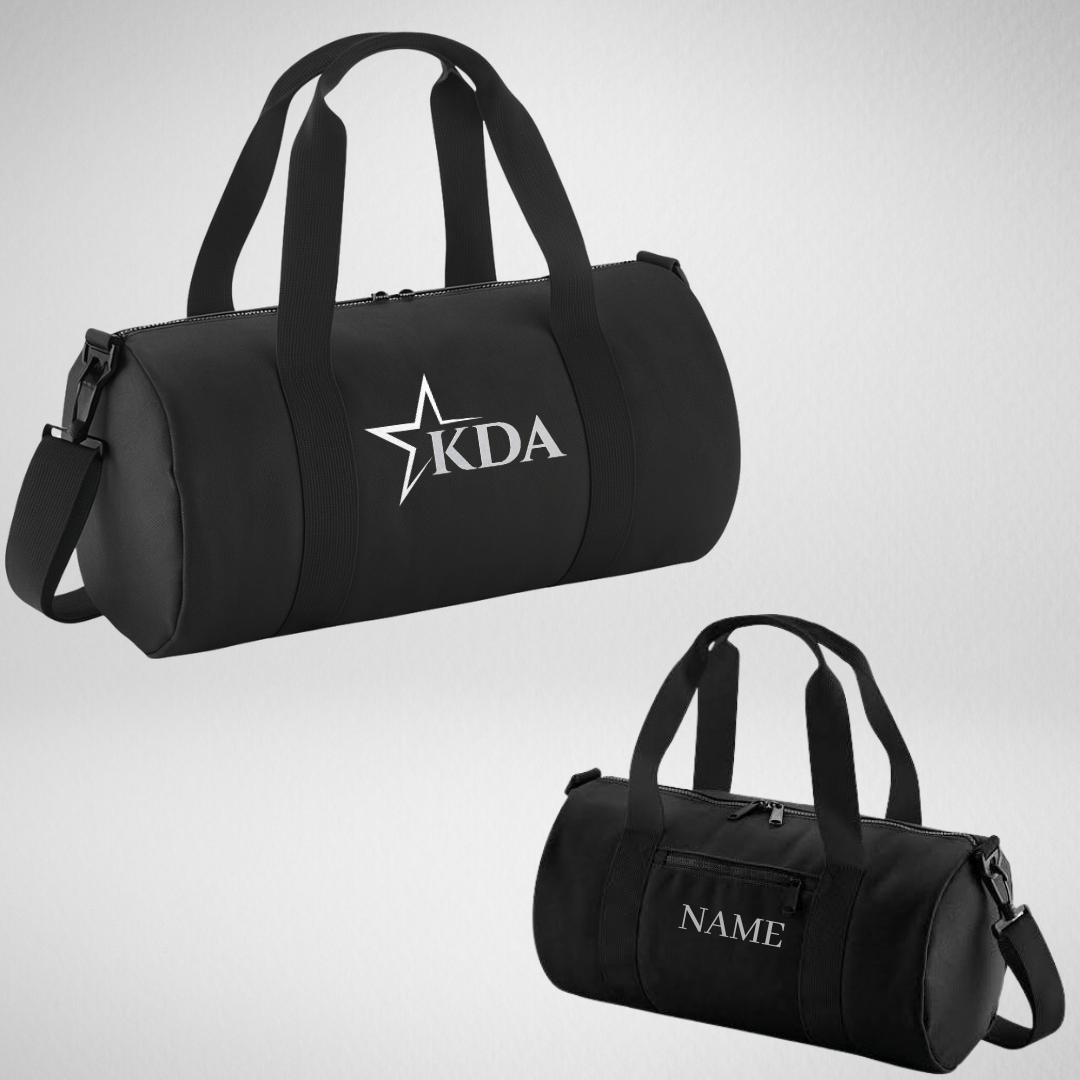 Katrina Dance Academy Metallic Mini Barrel Bag