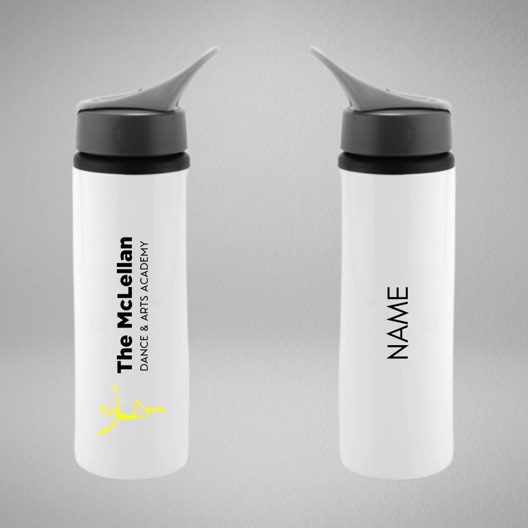 The McLellan Dance And Arts Academy Alluminium Sports Bottle