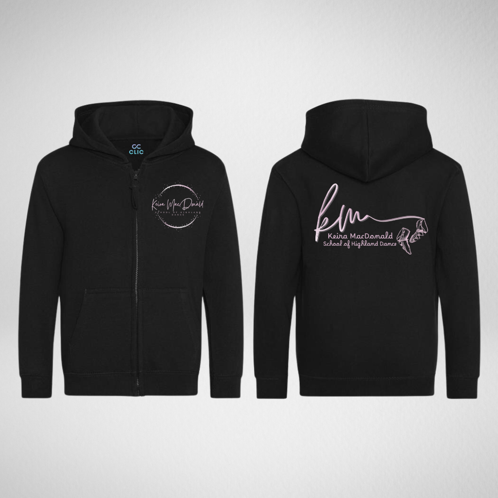 Keira MacDonald School Of Highland Dance Zipped Hoodie
