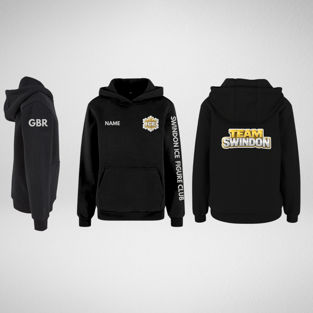 Swindon Ice Figure Club Main Range Silver Supersoft Pullover Hoodie